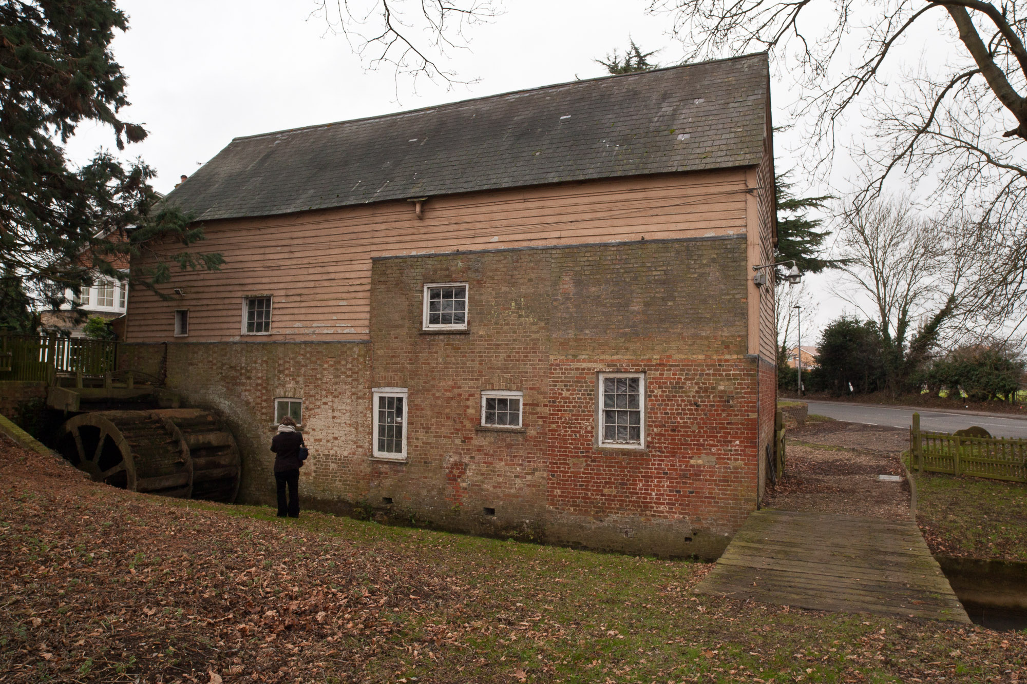 The north-west side of Flitwick Mill